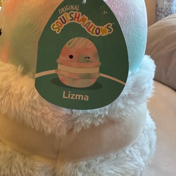 Squishmallows Pastel Pink and Blue Macaron Plush -Liana - Picture 4 of 7